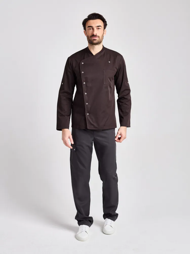 Turin Man Classic - Kochjacke - chocolate